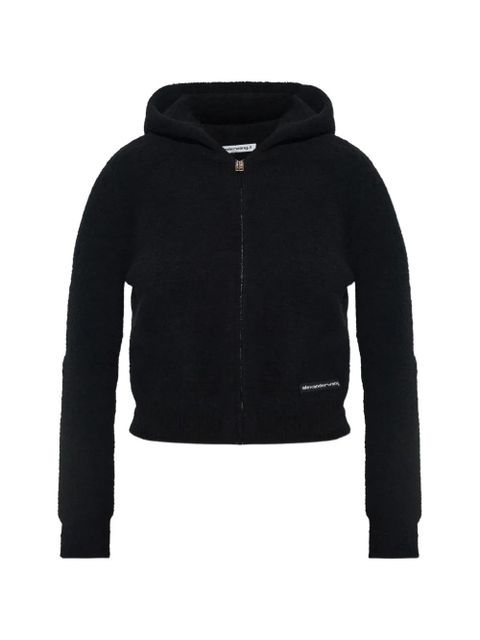 Alexander Wang zip-up hoodie - Black - zdjęcie produktu nr 1