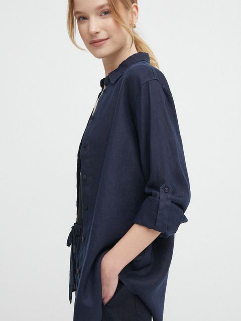 Lauren Ralph Lauren koszula lniana - zdjęcie produktu nr 1