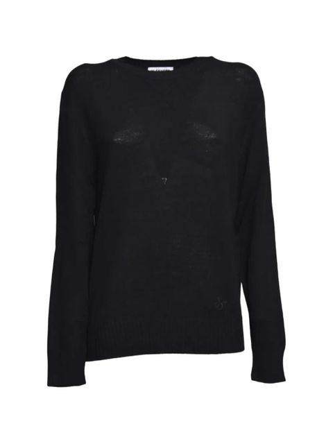 Jil Sander crew-neck sweater - Black - zdjęcie produktu nr 1