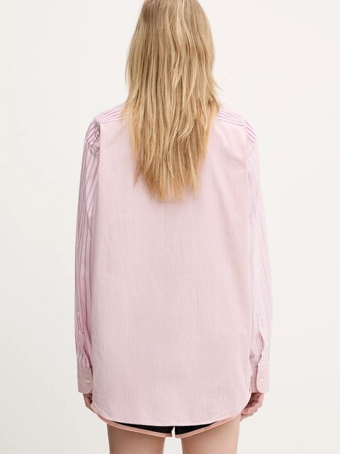 Aries koszula bawełniana Patchwork LS Shirt