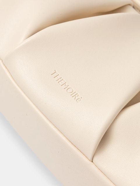 Themoire torebka kolor beżowy TMCOAFN81