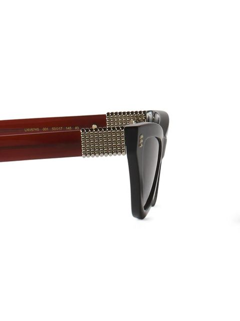 Lanvin cat-eye sunglasses - Black - zdjęcie produktu nr 2