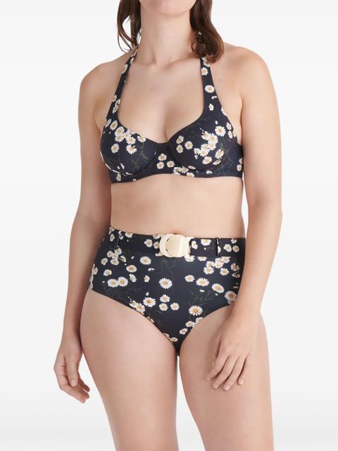 ERES Discret high-waisted bikini bottoms - Black