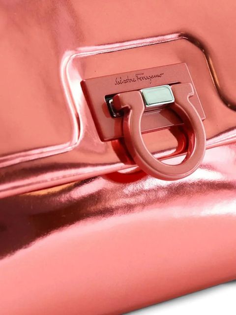 Ferragamo Top Handle Shoulder Bag - Pink