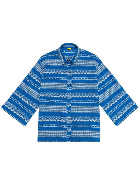 Agua By Agua Bendita Kayra shirt - Blue - zdjęcie produktu nr 1