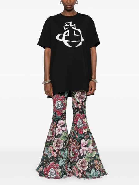 Vivienne Westwood Stencil Orb T-shirt - Black - zdjęcie produktu nr 2