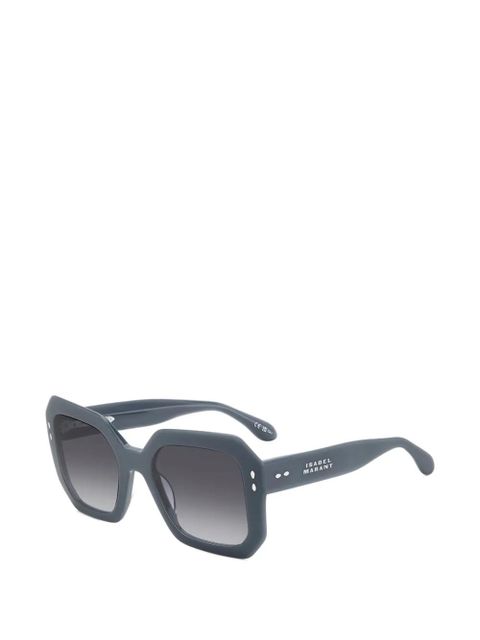 ISABEL MARANT geometric-frame sunglasses - Blue - zdjęcie produktu nr 2