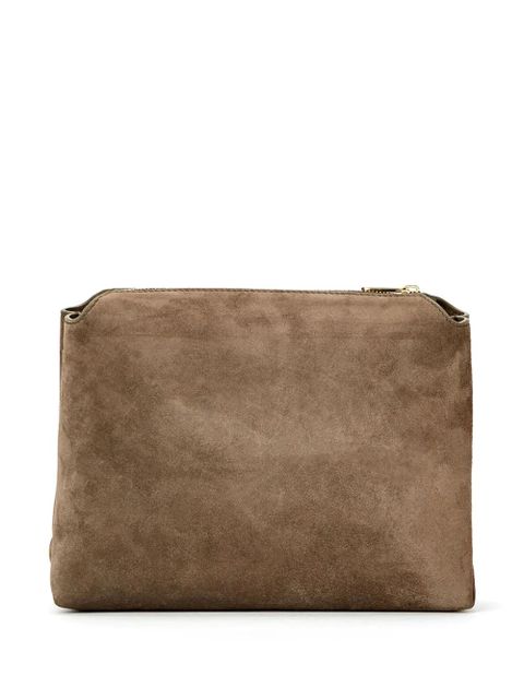 KHAITE medium Lina suede cross body bag - Neutrals - zdjęcie produktu nr 2