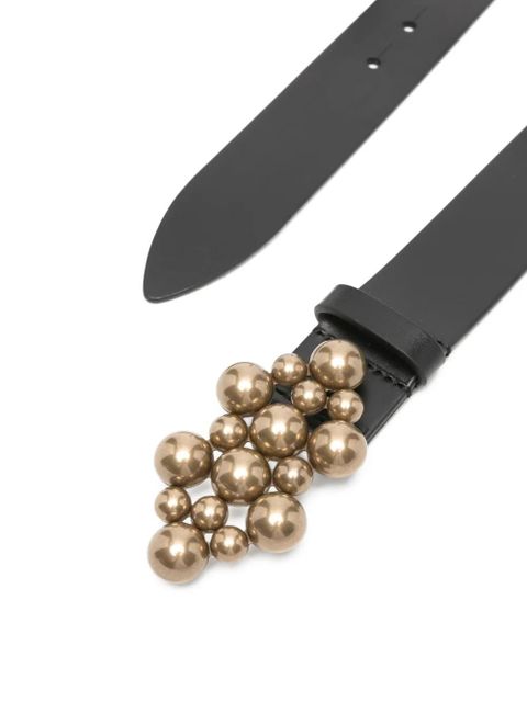 ISABEL MARANT Vickia buckle belt - Black - zdjęcie produktu nr 2