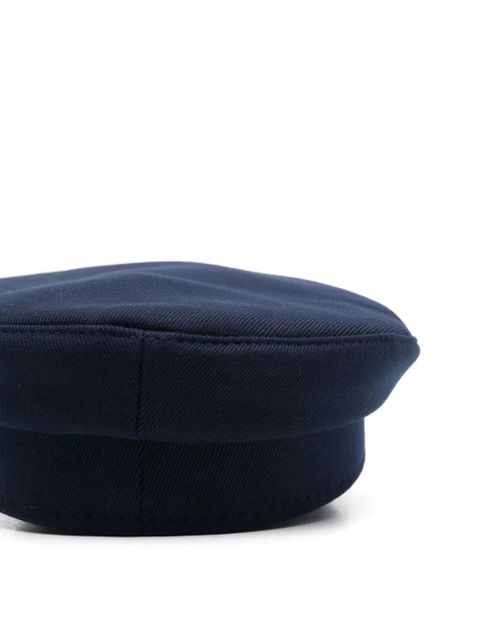 Ruslan Baginskiy cotton twill baker boy cap - Blue - zdjęcie produktu nr 2