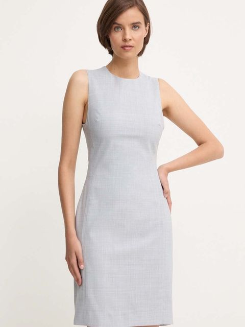 Calvin Klein sukienka wełniana - zdjęcie produktu nr 1