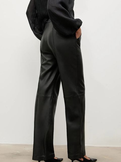 Answear.LAB spodnie skórzane - zdjęcie produktu nr 2