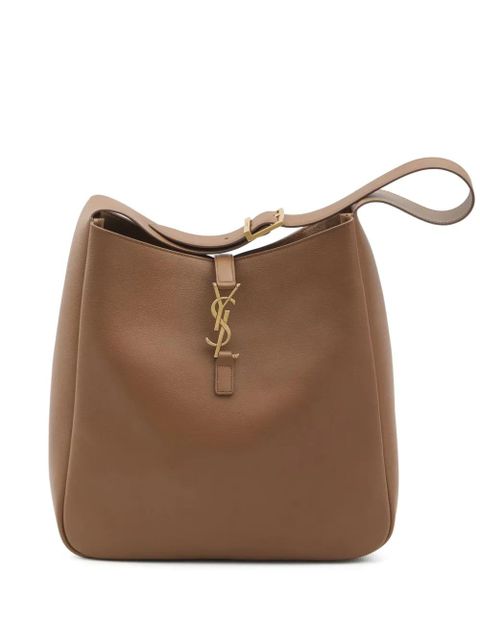 Saint Laurent large Le 5 à 7 bag - Brown - zdjęcie produktu nr 1