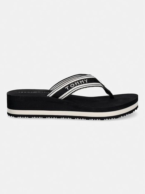 Tommy Hilfiger japonki damskie TH FLAG PRINT SUMMER SANDAL - zdjęcie produktu nr 1