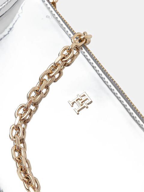 Tommy Hilfiger kopertówka kolor srebrny AW0AW18219