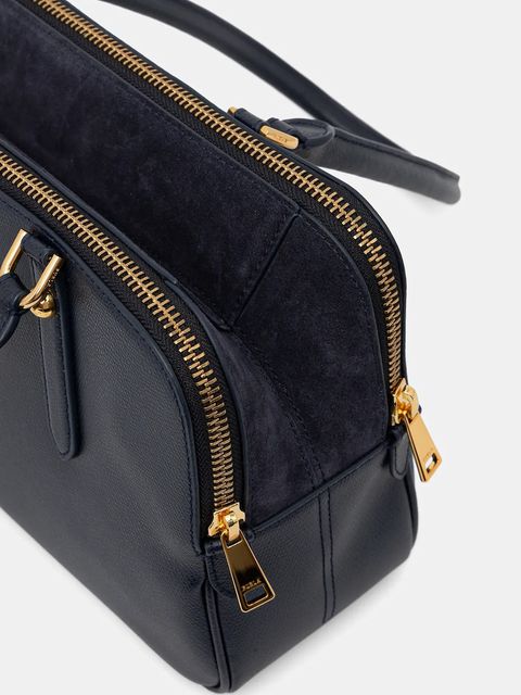 Furla torebka skórzana Giulia M Boston Bag
