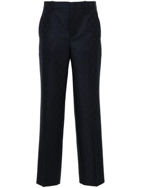 Gucci GG wool trousers - Blue - zdjęcie produktu nr 1