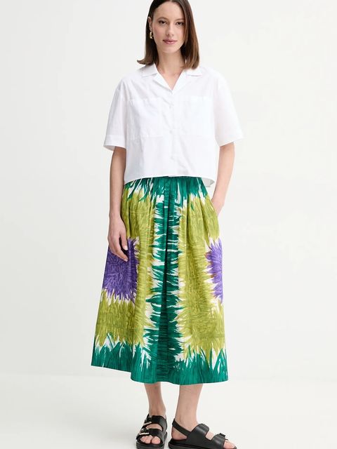 Weekend Max Mara spódnica bawełniana - zdjęcie produktu nr 2