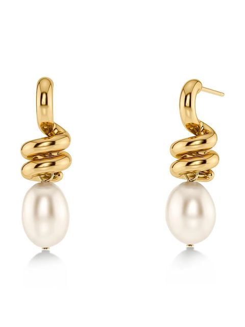 EDBLAD kolczyki pozłacane Swivel - zdjęcie produktu nr 1