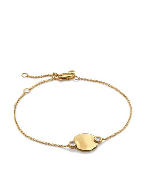 Monica Vinader engravable chain bracelet - Gold - zdjęcie produktu nr 1