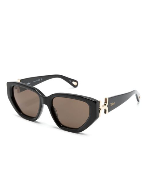 Chloé Eyewear Marcie cat-eye sunglasses - Black - zdjęcie produktu nr 2