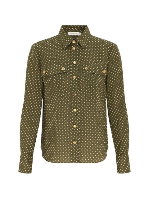 ZIMMERMANN Luna shirt - Green - zdjęcie produktu nr 1