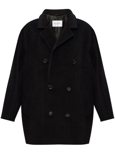 Max Mara Rebus double-breasted coat - Black - zdjęcie produktu nr 1