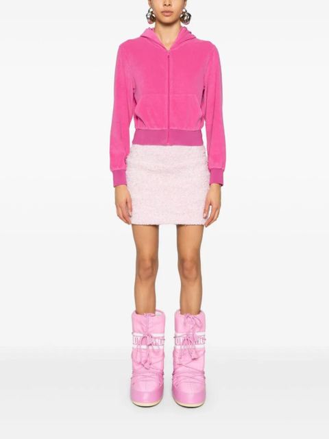 Balenciaga tweed bouclé mini skirt - Pink - zdjęcie produktu nr 2