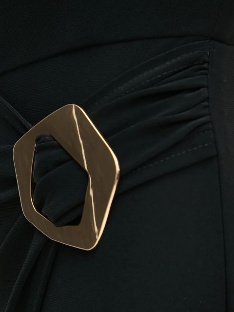 Joseph Ribkoff kombinezon kolor czarny z dekoltem okrągłym 251043