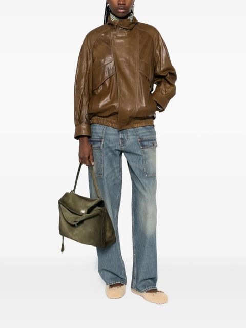 Miu Miu multi-pocket jeans - Blue - zdjęcie produktu nr 2