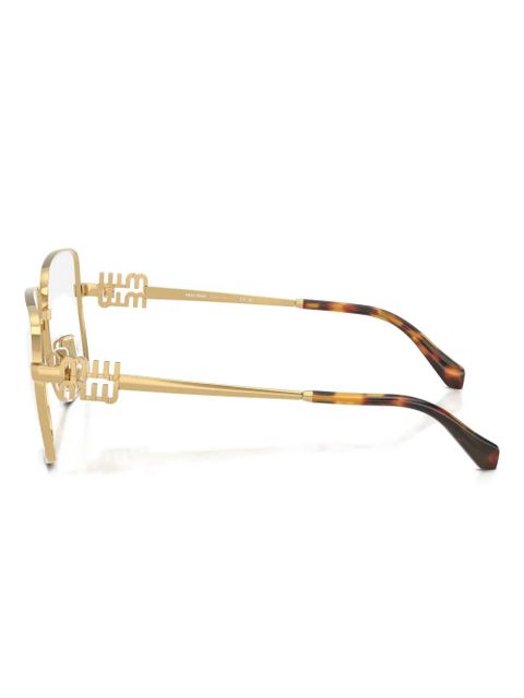 Miu Miu Eyewear square-frame sunglasses - Gold