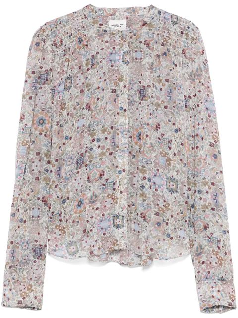 MARANT ÉTOILE Noeline blouse - Neutrals - zdjęcie produktu nr 1