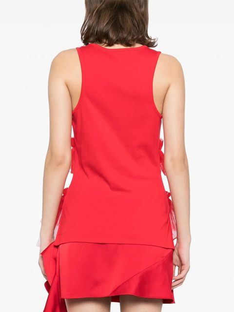 Simone Rocha sleeveless tank top - Red