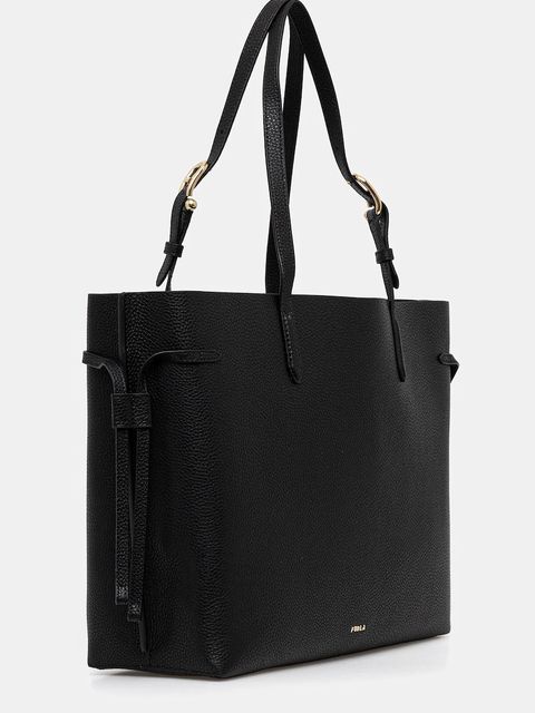 Furla torebka skórzana kolor czarny WB02001 BX4329 3924S - zdjęcie produktu nr 2