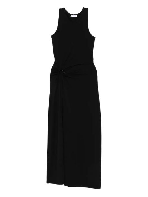 Rabanne ring-detail maxi dress - Black - zdjęcie produktu nr 1