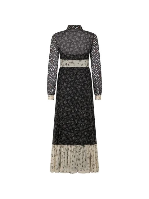Valentino Garavani floral stars dress - Black - zdjęcie produktu nr 2