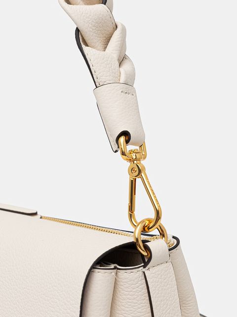 Coccinelle torebka skórzana BOHEME GRANA DOUBLE