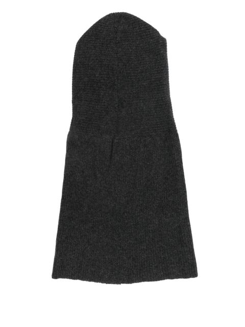 Alysi ribbed-knit balaclava - Grey - zdjęcie produktu nr 2