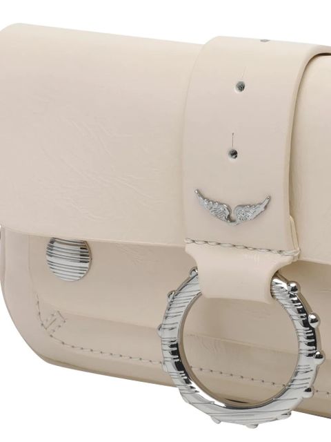 Zadig&Voltaire Kate leather shoulder bag - White