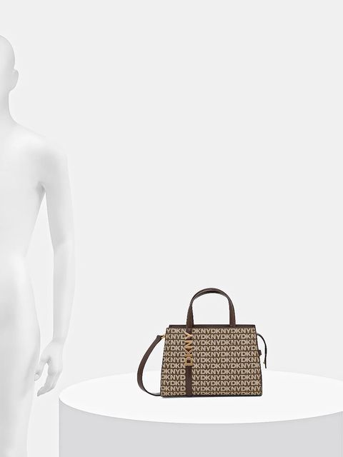 Dkny torebka kolor beżowy R52D5G56