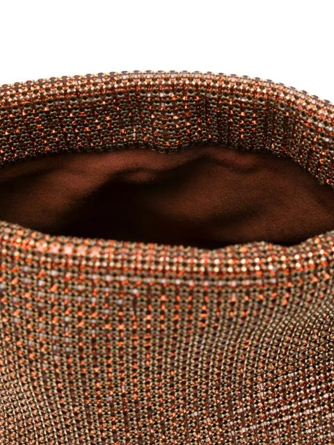 Cult Gaia Lillia embellished clutch bag - Gold