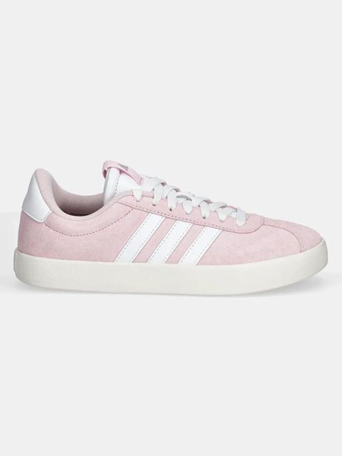 adidas sneakersy zamszowe Vl Court 3.0 kolor różowy JP5325 - zdjęcie produktu nr 2