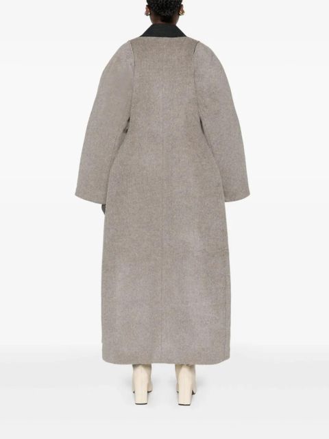 ENTIRE STUDIOS Vantage panelled coat - Grey