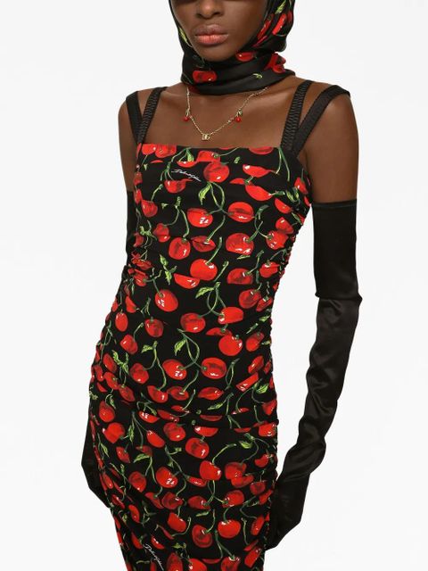 Dolce & Gabbana DG logo crystal-embellished necklace - Gold - zdjęcie produktu nr 2