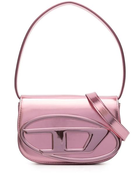 Diesel 1DR leather shoulder bag - Pink - zdjęcie produktu nr 1
