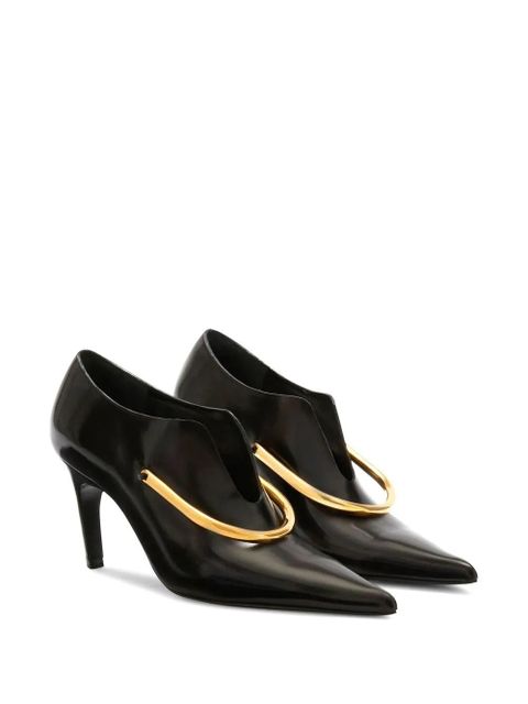 Jil Sander pointed-toe 60mm pumps - Black - zdjęcie produktu nr 2