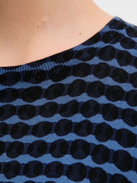 United Colors of Benetton sweter damski kolor granatowy lekki 12F3D10EE