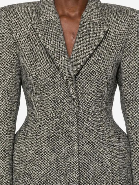 Magda Butrym hourglass blazer - Black