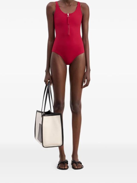 LouLou de Saison zip-fastening swimsuit - Red - zdjęcie produktu nr 2