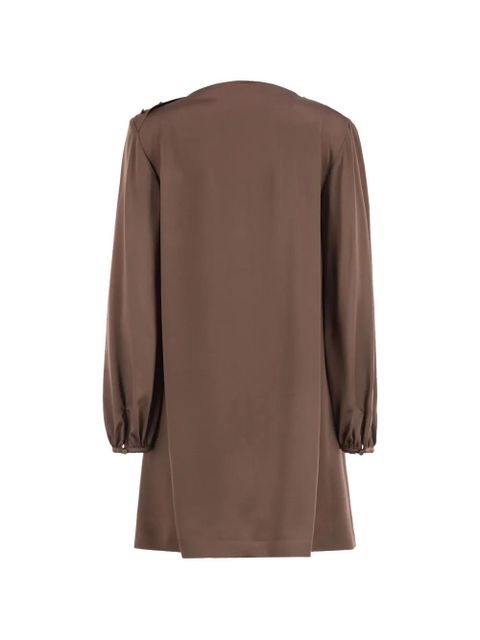 Weekend Max Mara long-sleeve mini dress - Brown - zdjęcie produktu nr 2